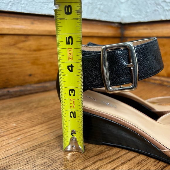 Nine West Parista Open Toe Wedges - Picture 9 of 10